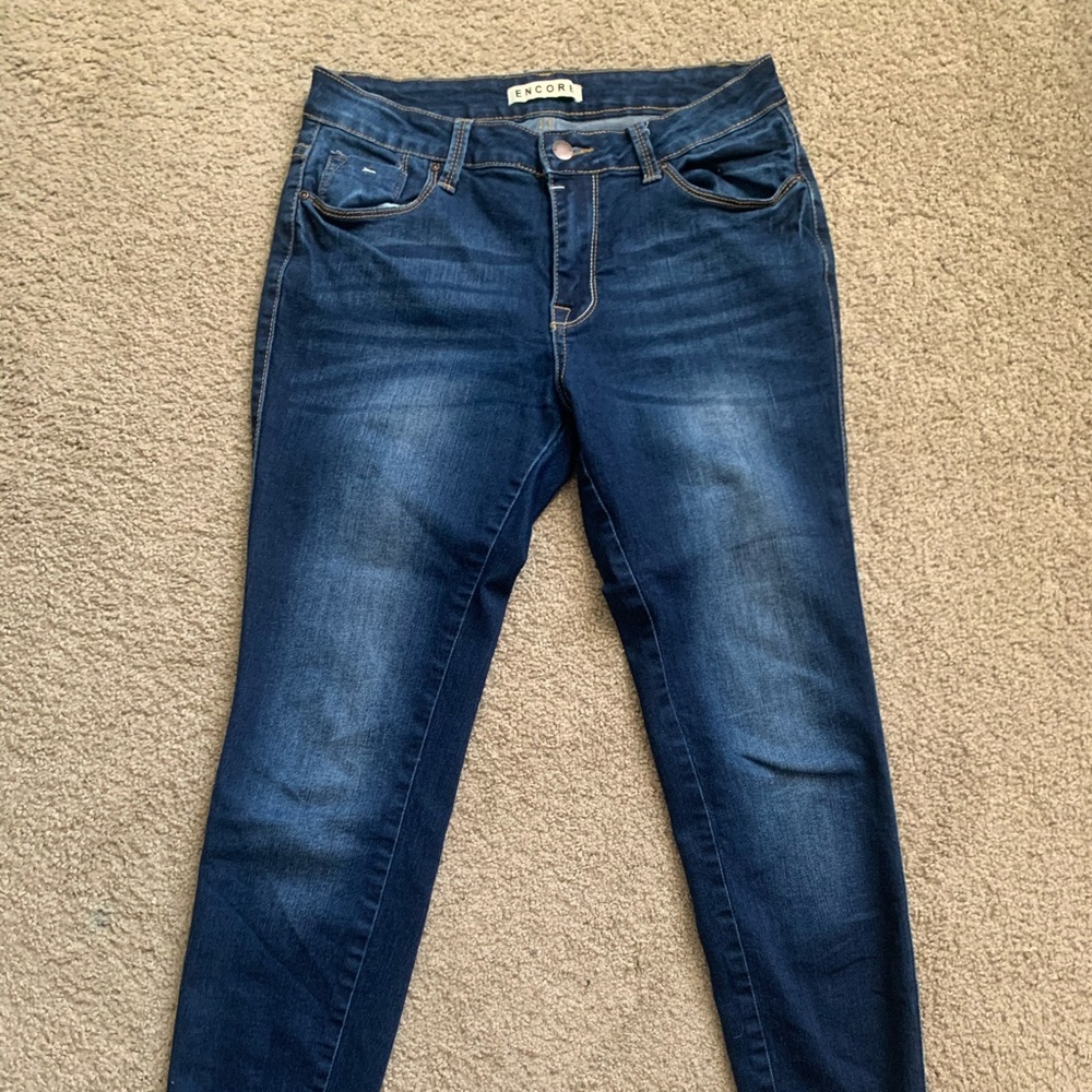 Cropped Ankle Jeans